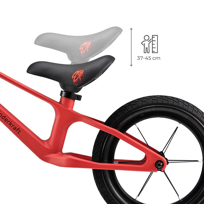 Kinderkraft Bicicletta per Bambini ETER Rosso