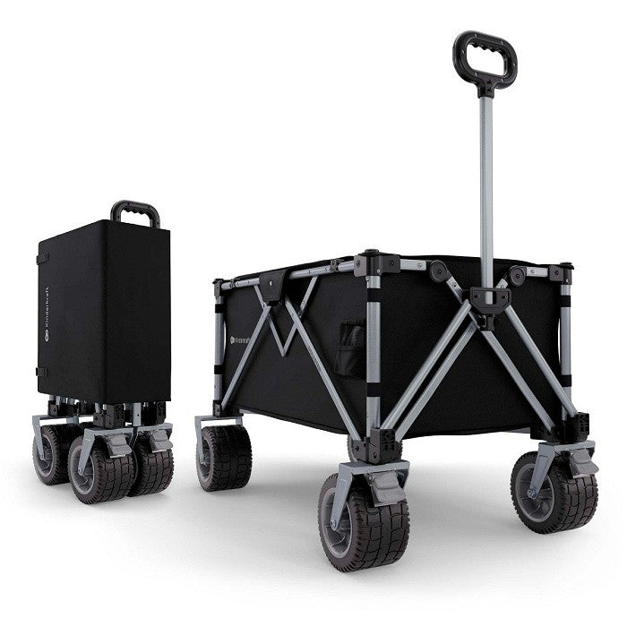 Kinderkraft Carrello da Trasporto Pieghevole ROLLSTER Nero