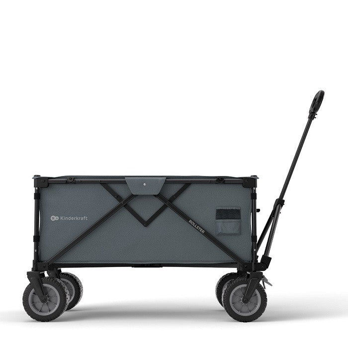 Kinderkraft Carrello da Trasporto Pieghevole ROLLSTER Grigio