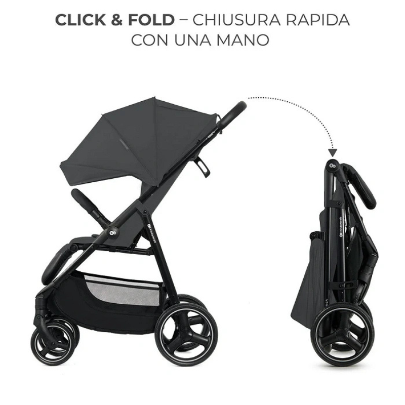 Kinderkraft Passeggino Leggero 0-25kg TRIG3 Grigio