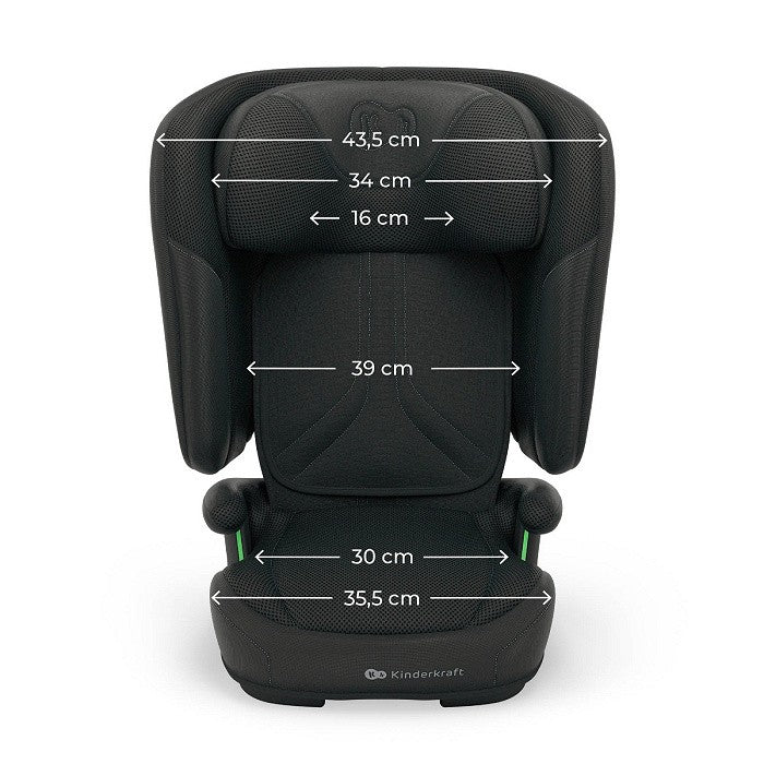 Kinderkraft Seggiolino Auto 15-36kg UNITY2 Nero