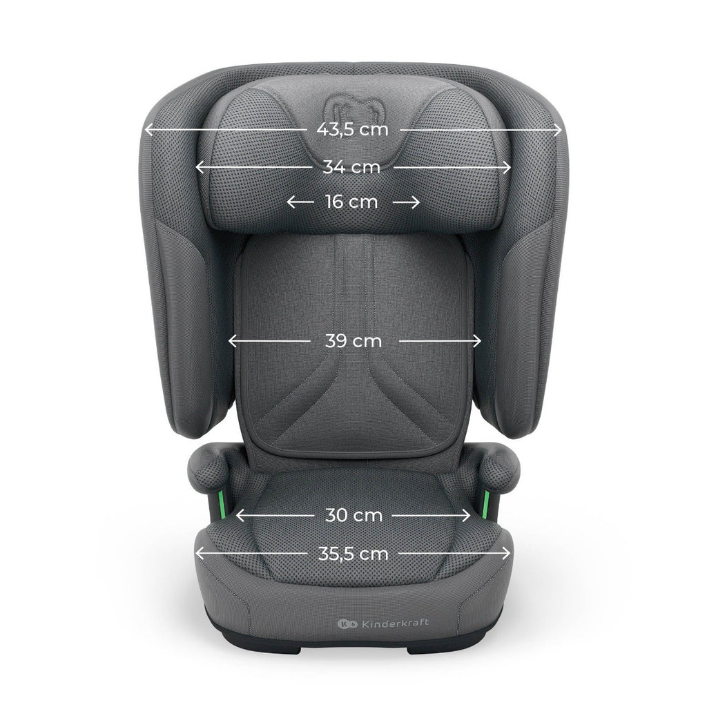 Kinderkraft Seggiolino Auto 15-36kg UNITY2 Grigio