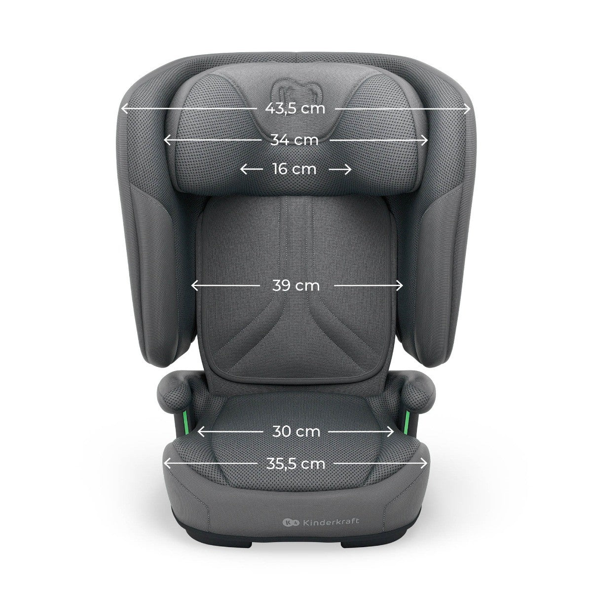 Kinderkraft Seggiolino Auto 15-36kg UNITY2 Grigio