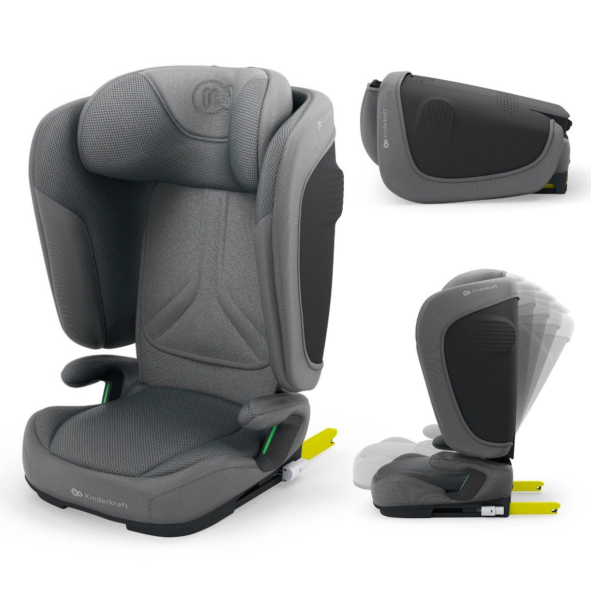 Kinderkraft Seggiolino Auto 15-36kg UNITY2 Grigio