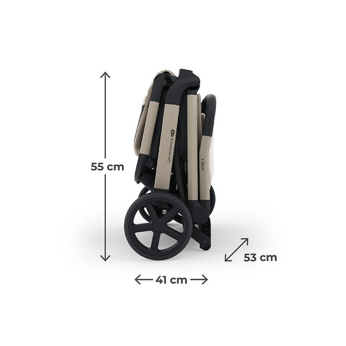 Kinderkraft passeggino leggero NUBI3 Beige