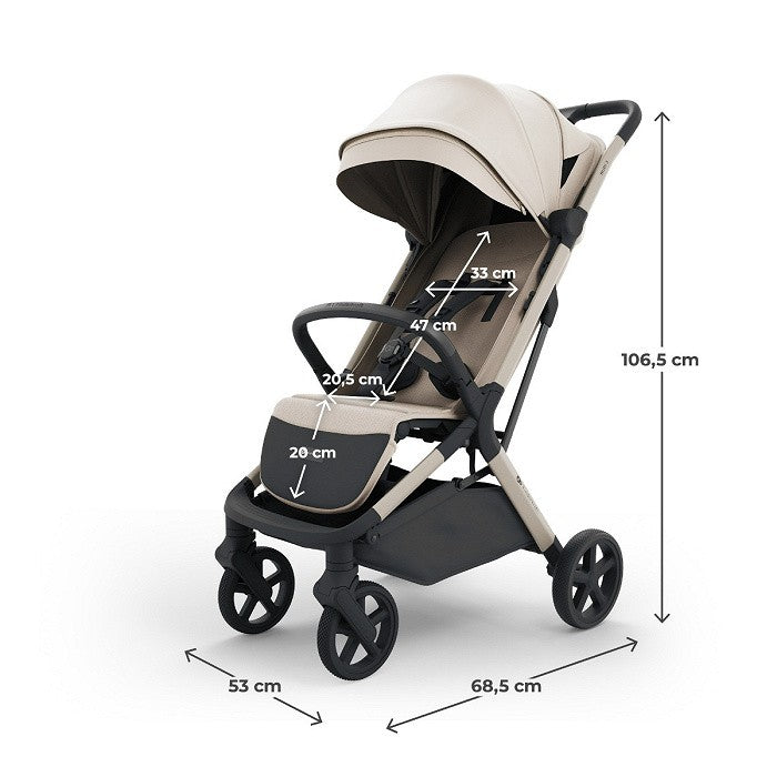 Kinderkraft passeggino leggero NUBI3 Beige