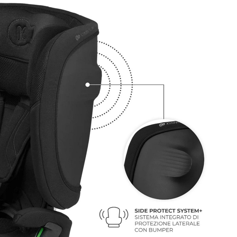 Kinderkraft Seggiolino auto 9-36kg FIX2GO Nero