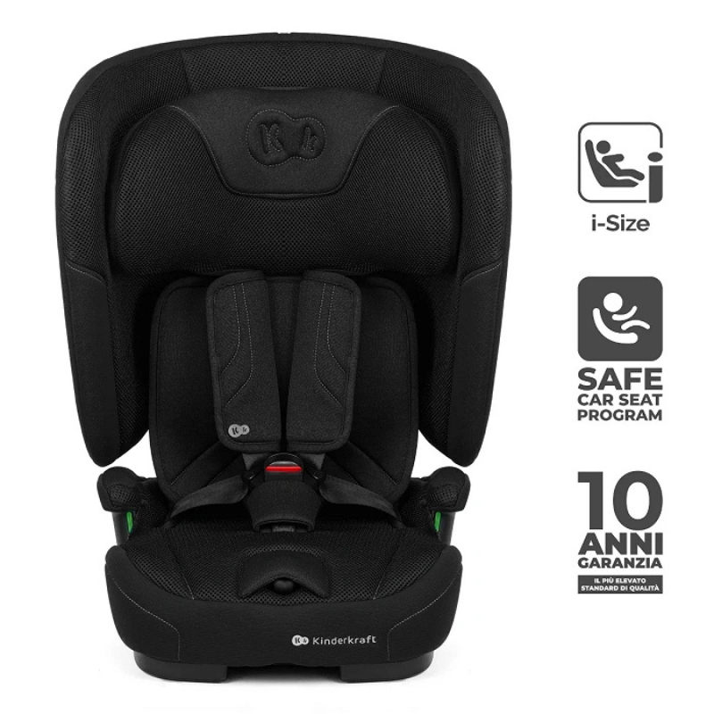 Kinderkraft Seggiolino auto 9-36kg FIX2GO Nero