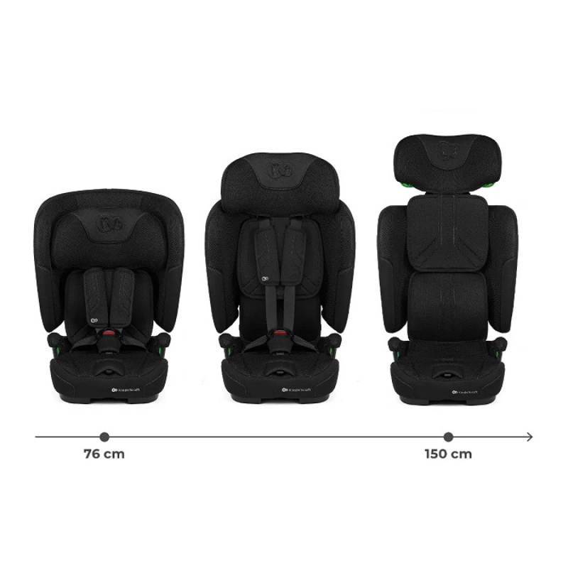 Kinderkraft Seggiolino auto 9-36kg FIX2GO Nero