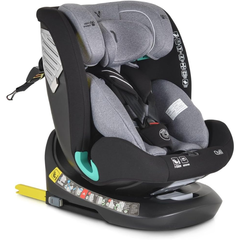 Moni Seggiolino Auto i-Size Quill Grey