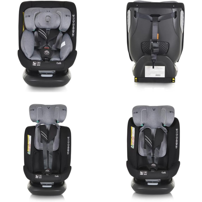 Moni Seggiolino Auto i-Size Quill Grey