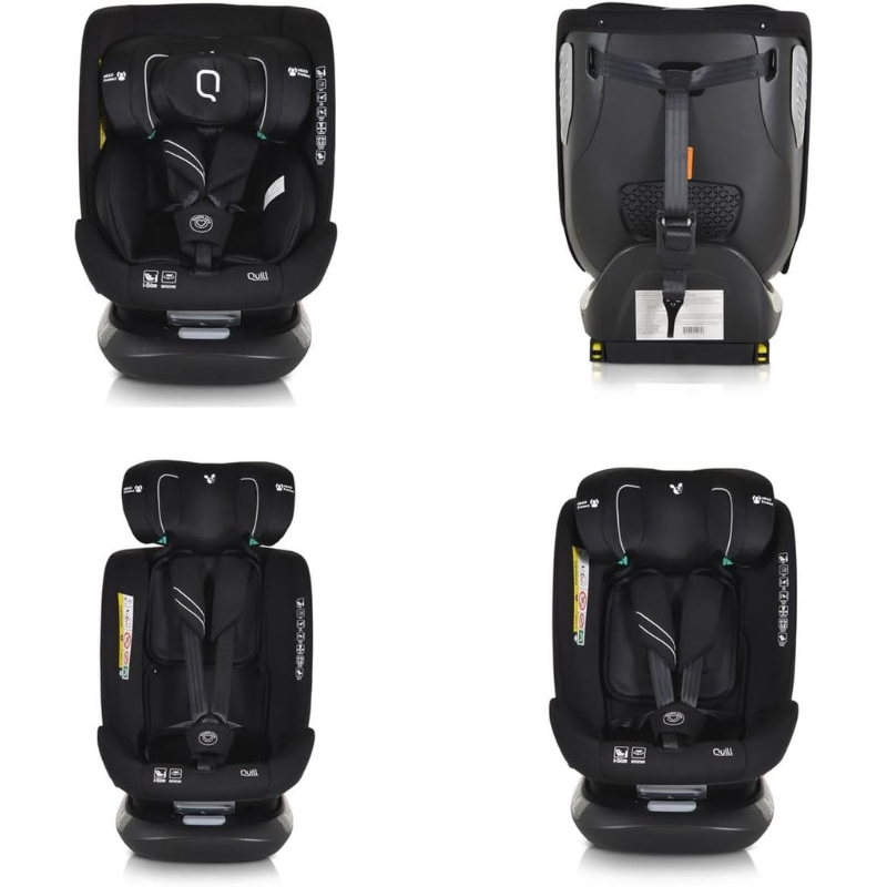 Moni Seggiolino Auto i-Size Quill Black