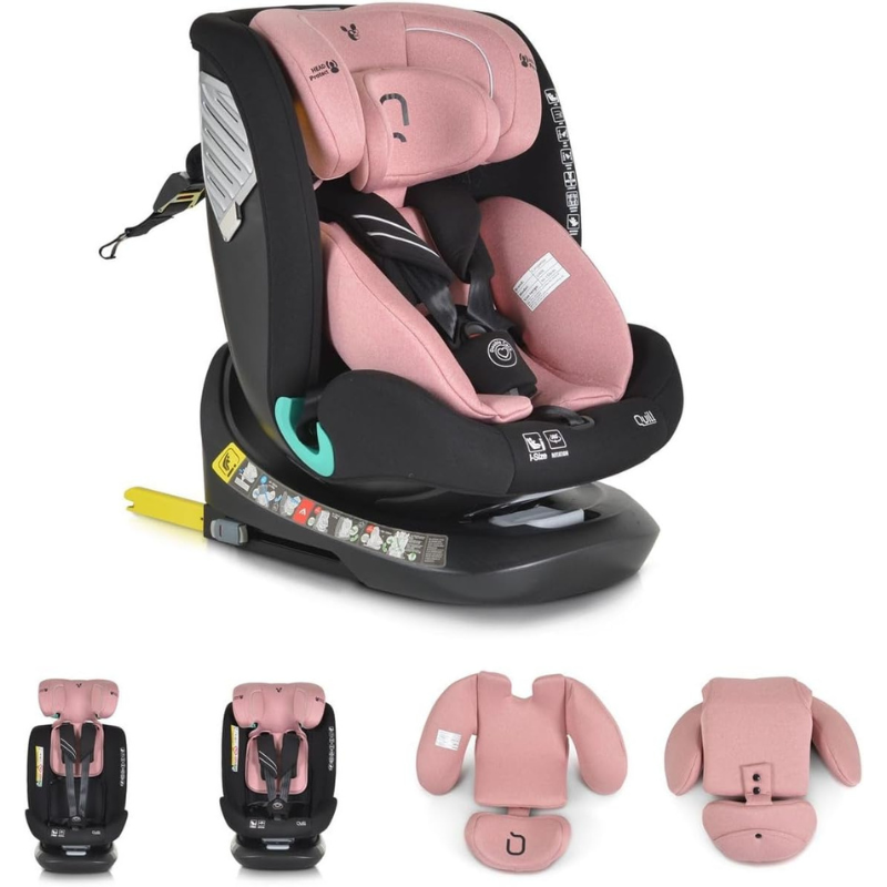 Moni Seggiolino Auto i-Size Quill Pink
