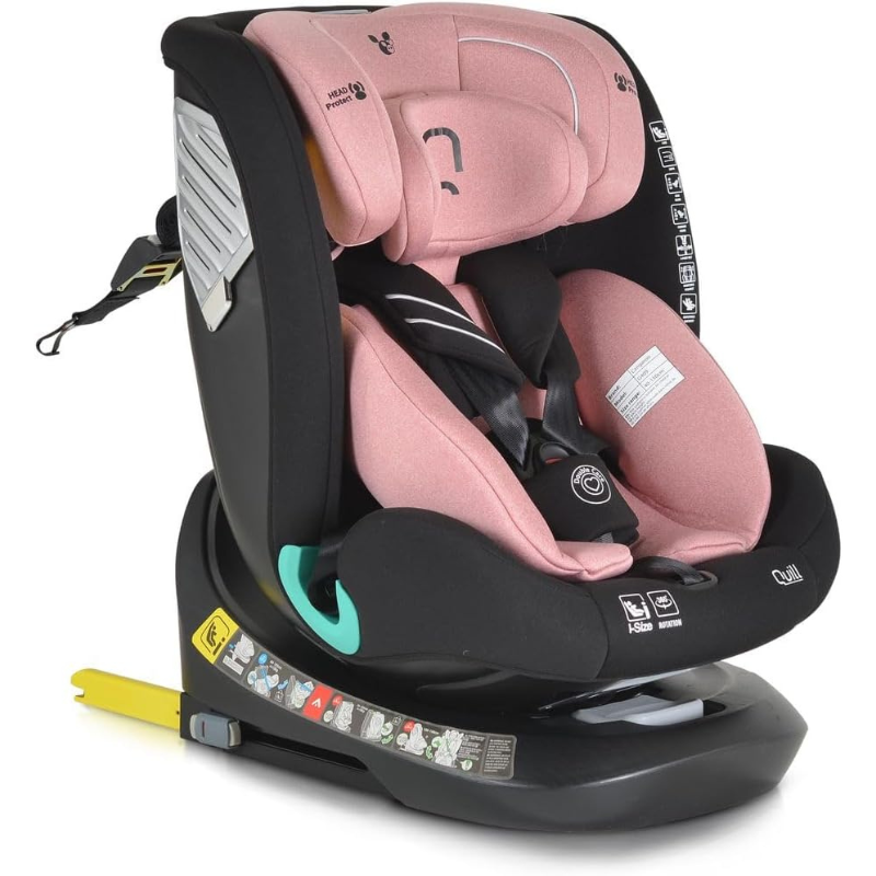 Moni Seggiolino Auto i-Size Quill Pink
