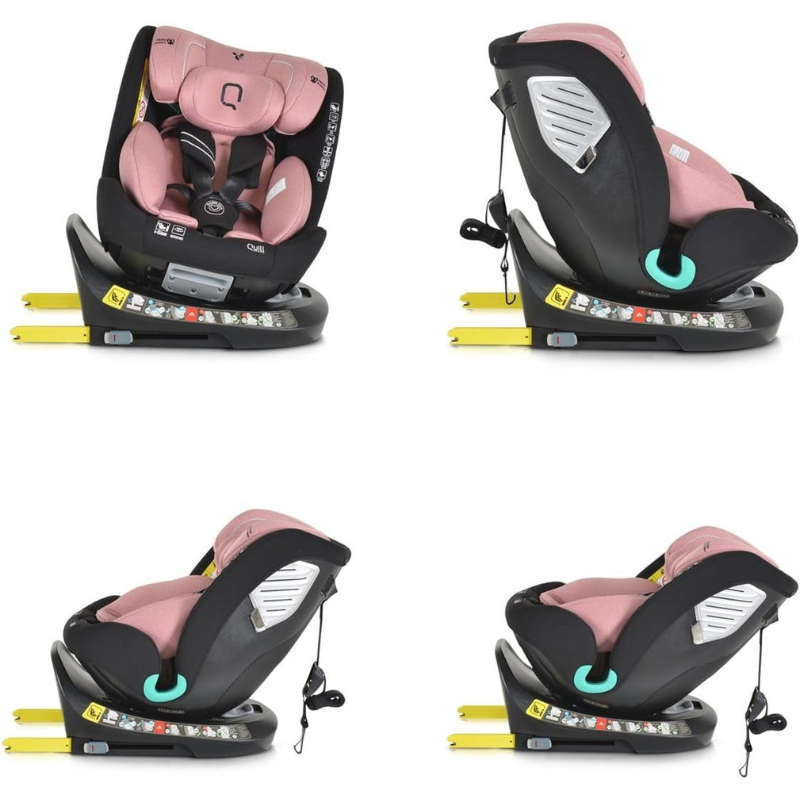Moni Seggiolino Auto i-Size Quill Pink