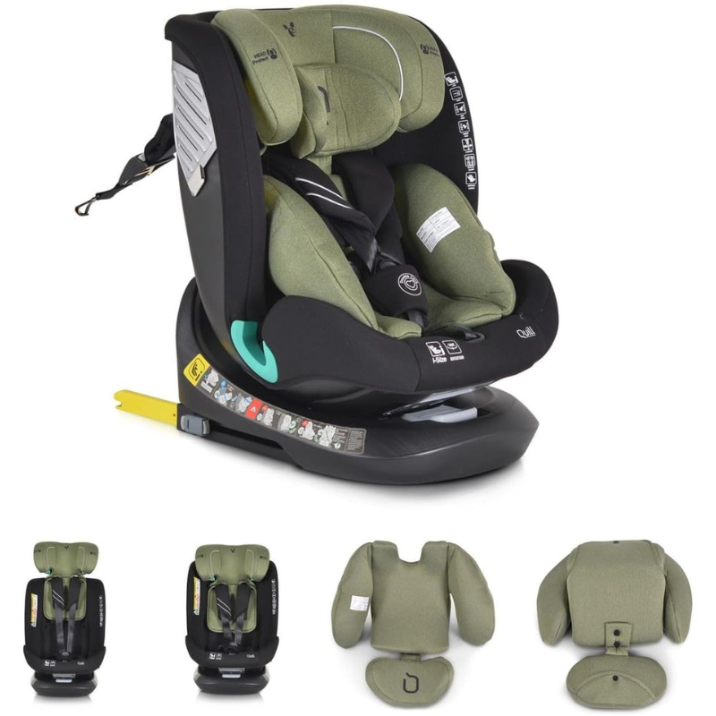 Moni Seggiolino Auto i-Size Quill Green