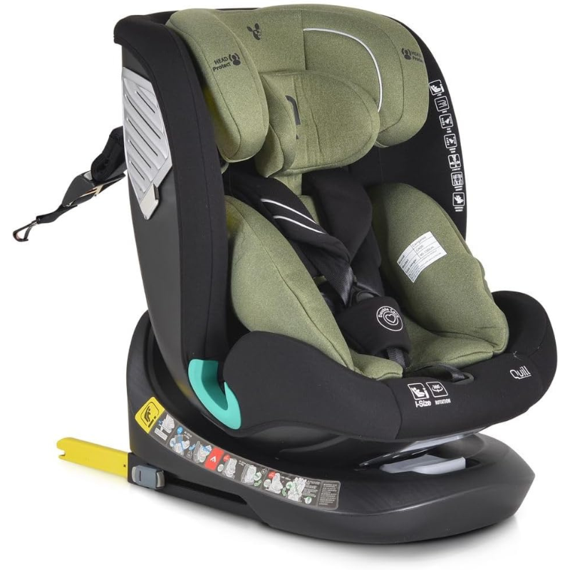 Moni Seggiolino Auto i-Size Quill Green