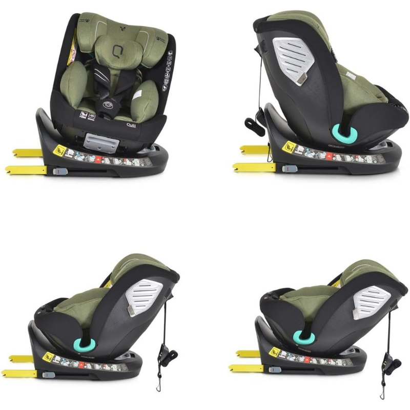 Moni Seggiolino Auto i-Size Quill Green