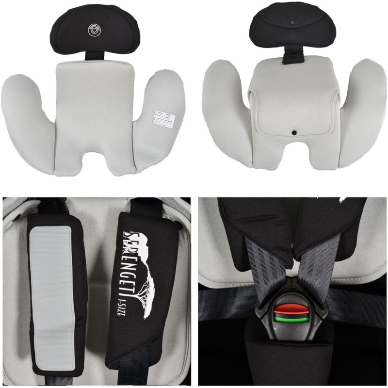 Moni Seggiolino Auto i-Size Serengeti Grey