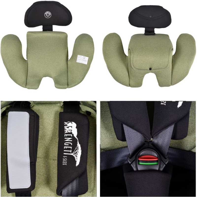 Moni Seggiolino Auto i-Size Serengeti Green