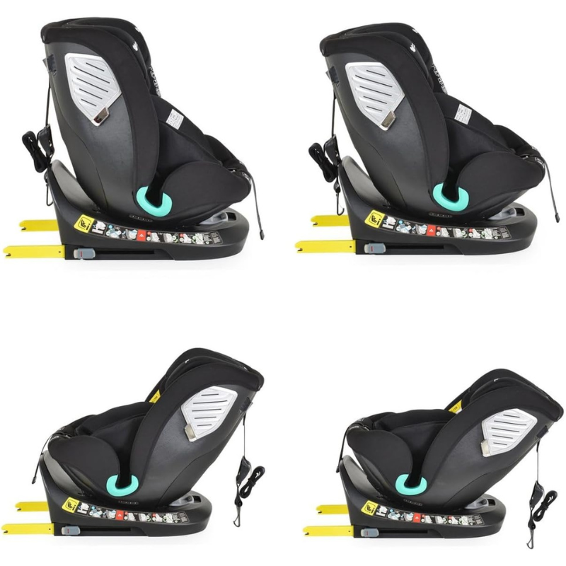 Moni Seggiolino Auto i-Size Serengeti Black