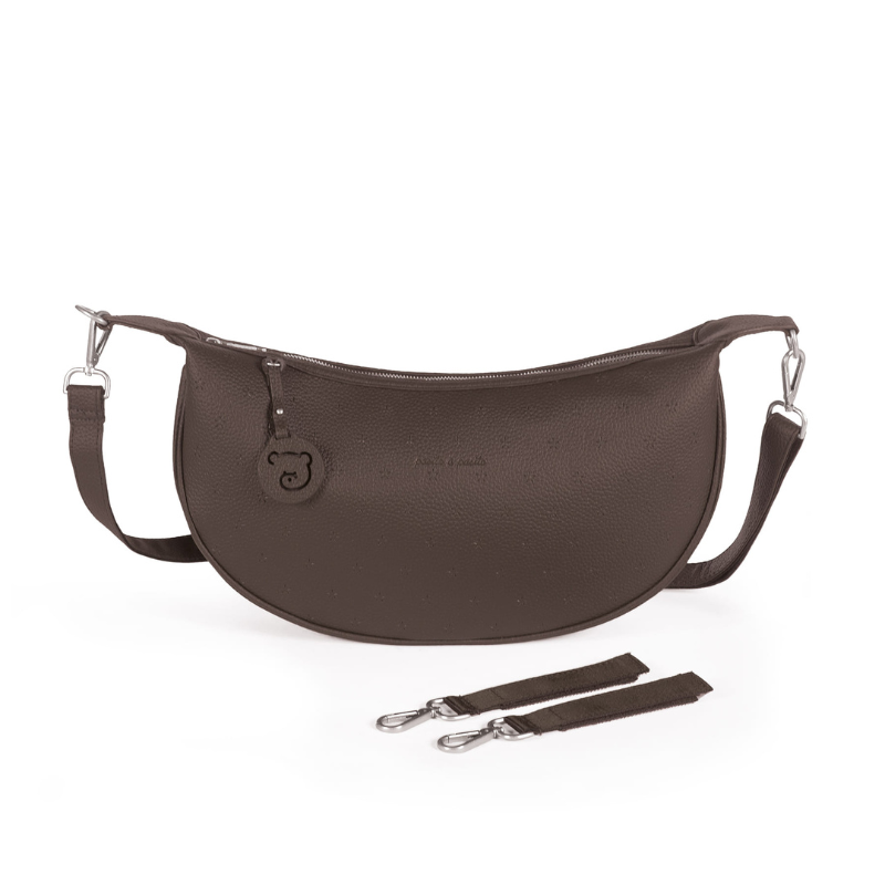Pasito A Pasito Borsa a Tracolla Gondola NEW London Brown