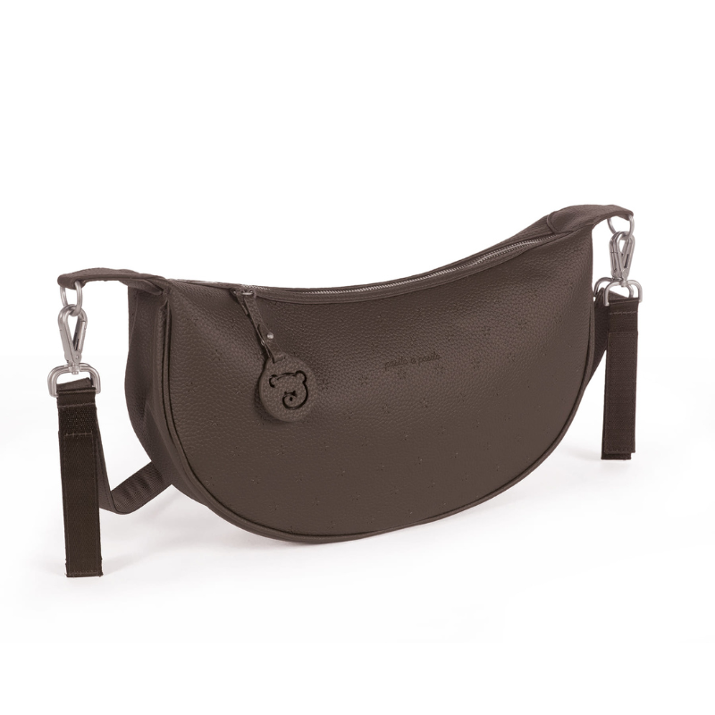 Pasito A Pasito Borsa a Tracolla Gondola NEW London Brown