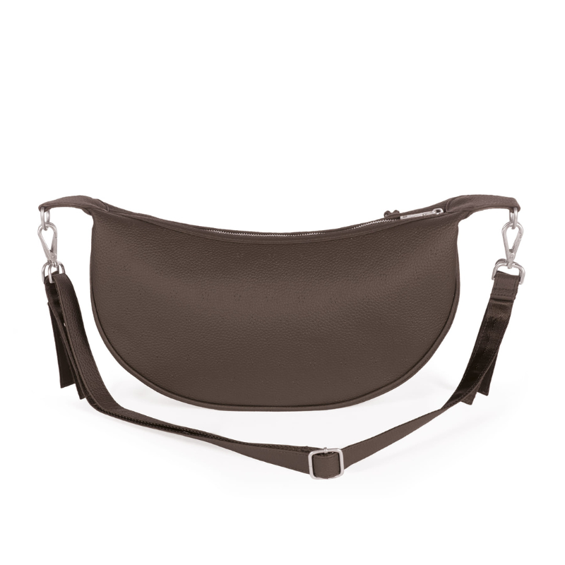 Pasito A Pasito Borsa a Tracolla Gondola NEW London Brown