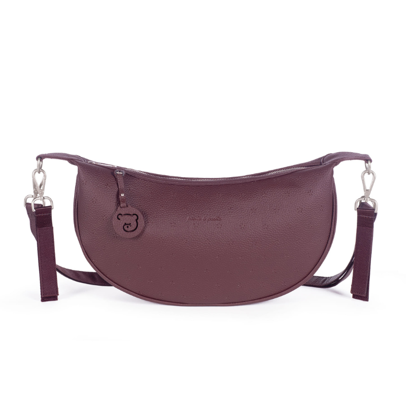 Pasito A Pasito Borsa a Tracolla Gondola NEW London Cherry