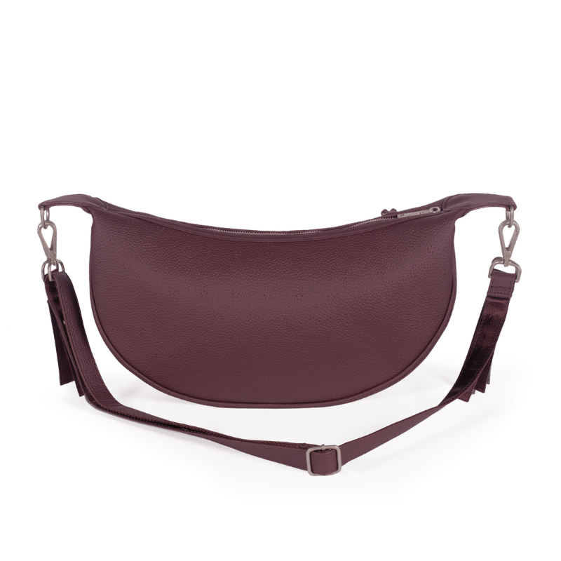Pasito A Pasito Borsa a Tracolla Gondola NEW London Cherry