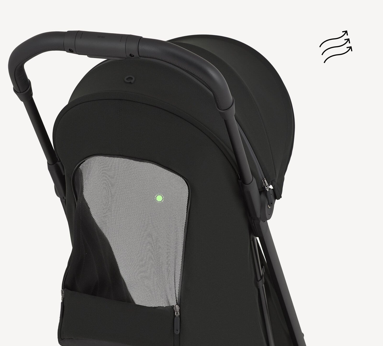 Anex Air-X2 Nero passeggino leggero 0-22kg