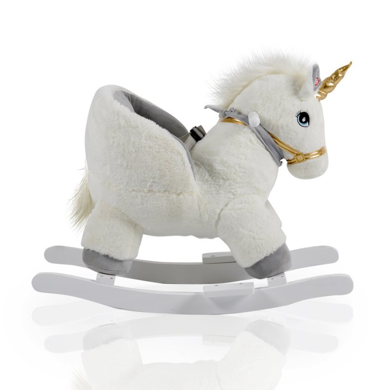 Moni Dondolo Plush Rocking Animal Moon