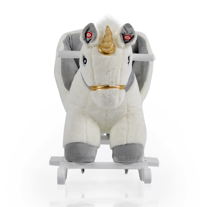 Moni Dondolo Plush Rocking Animal Moon