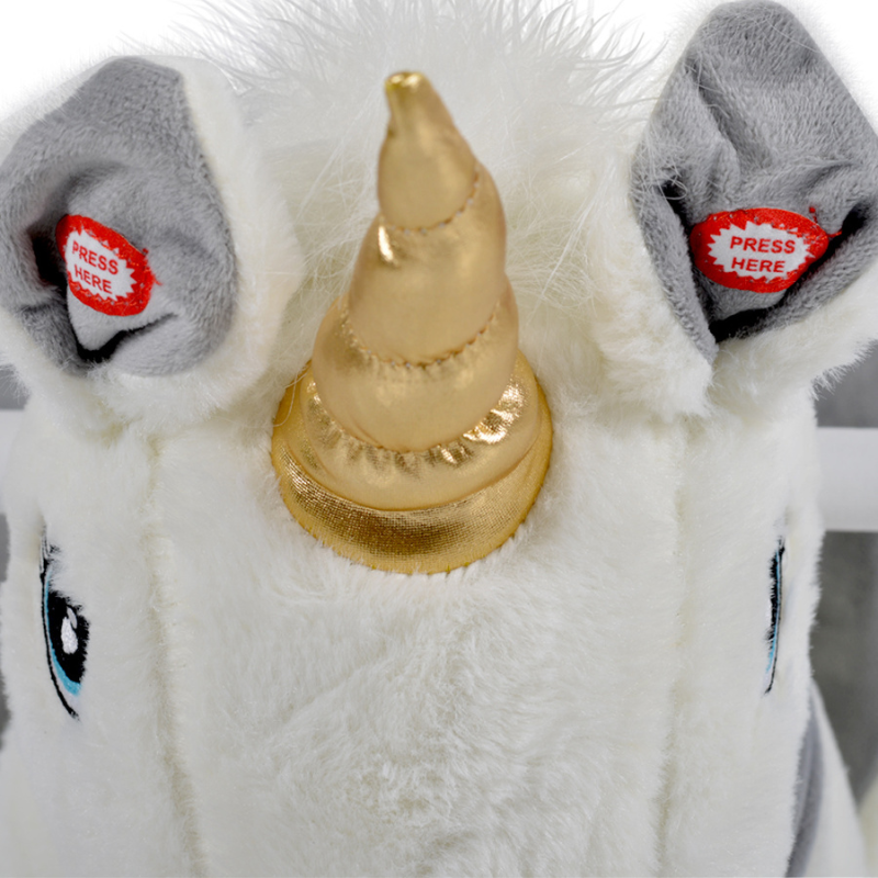 Moni Dondolo Plush Rocking Animal Moon