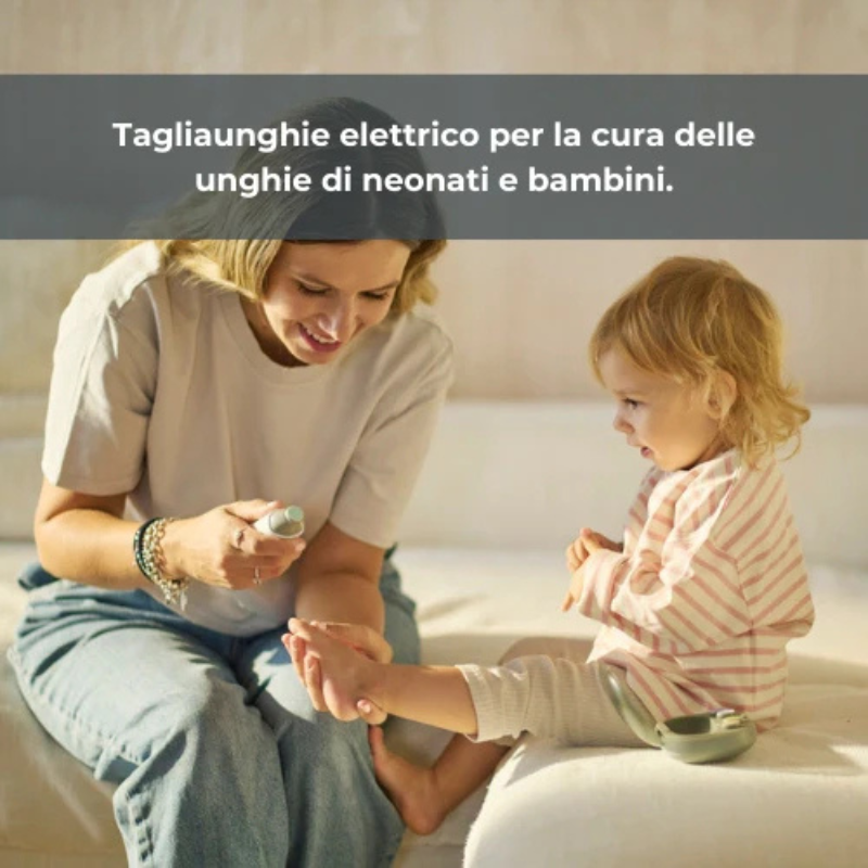 Nuvita Tagliaunghie e Limaunghie elettrico Trimmy