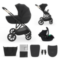 Kinderkraft Trio Prime 3 Venezian Black