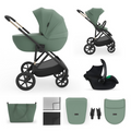 Kinderkraft Trio Prime 3 Dark Green
