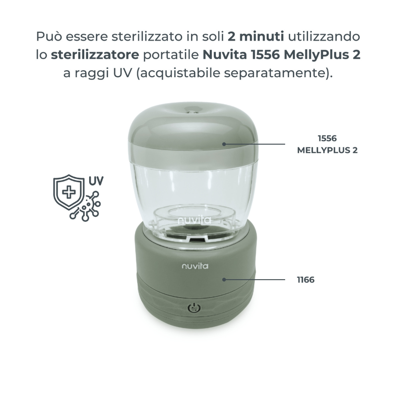 Nuvita Scaldabiberon Portatile Universale Warm70 - 1166