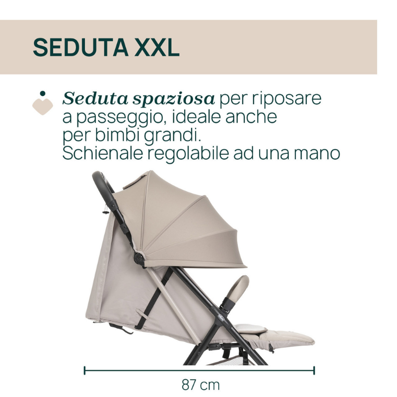Chicco Passeggino Leggero Taormina Sandshell