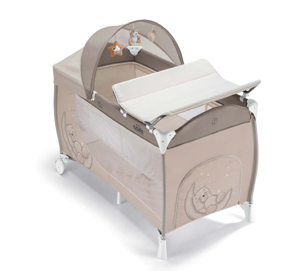 Cam Lettino da Campeggio Accessoriato DAILY PLUS Orso Luna