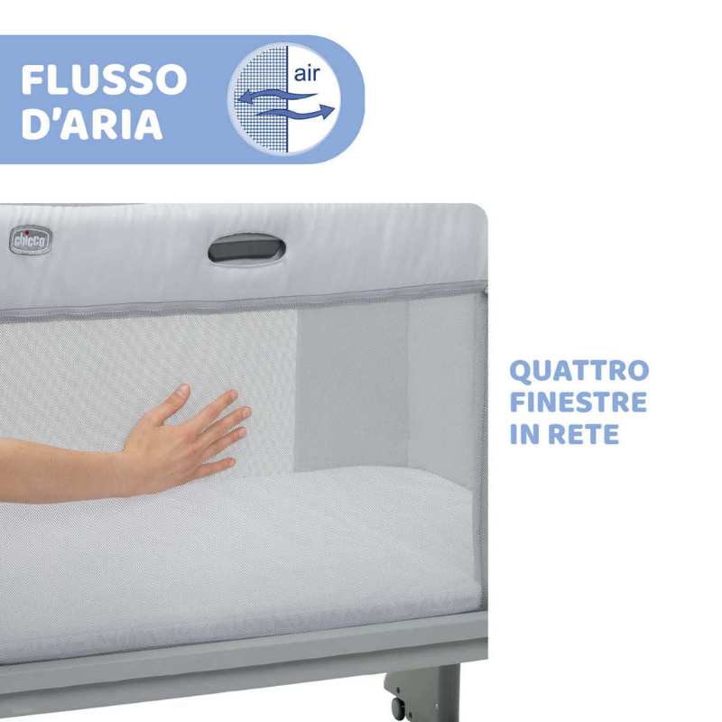 Chicco Next2me Forever Ash Grey