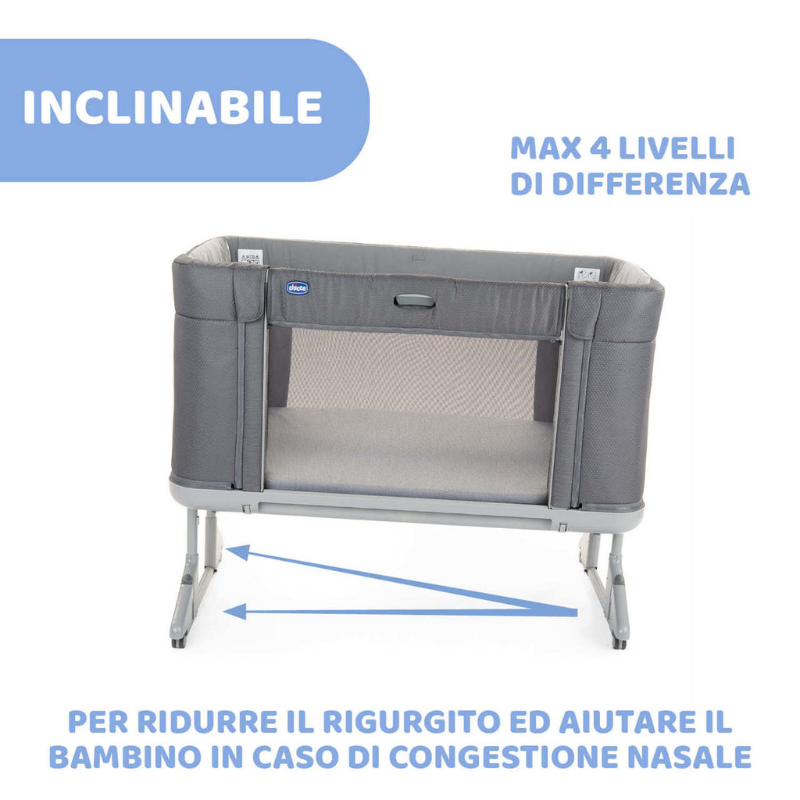 Chicco Next2me Forever Moon Grey