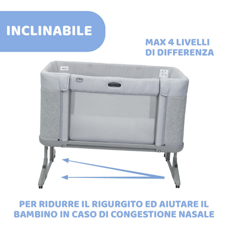 Chicco Next2me Forever Ash Grey