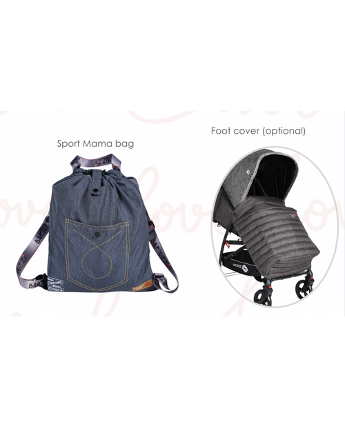 Baciuzzi stroller BX 22 Jeans Blue