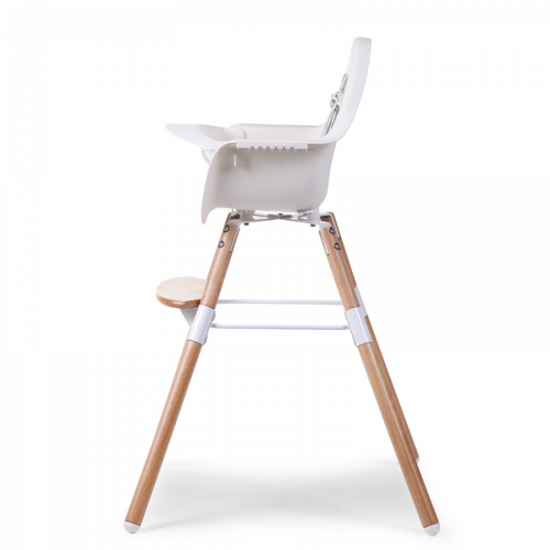 Childhome Seggiolone Evolu 2 in 1 Legno/Bianco