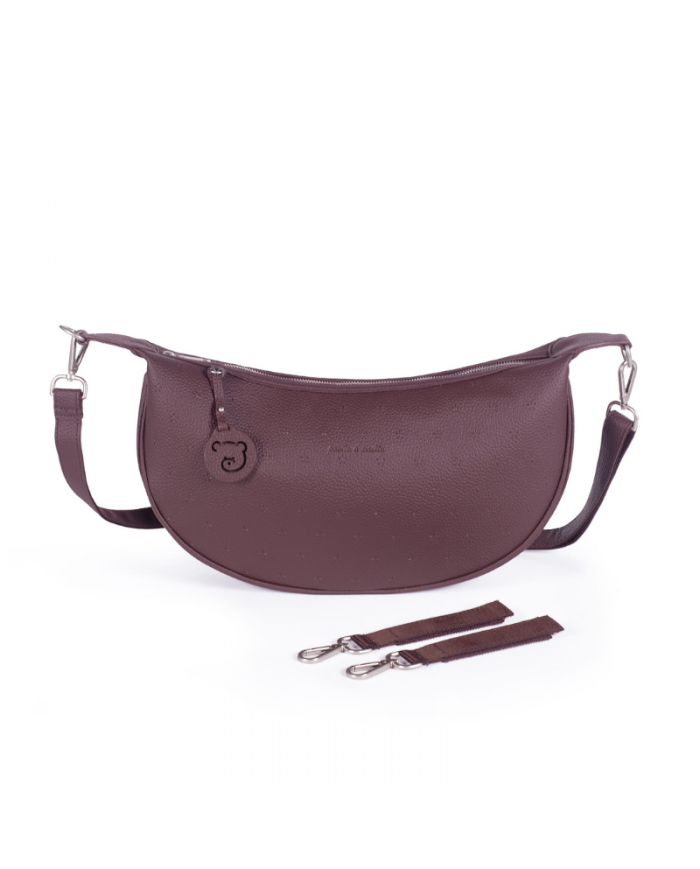 Pasito A Pasito Borsa a Tracolla Gondola NEW London Cherry