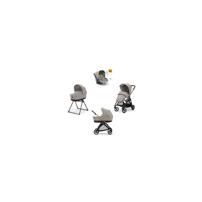 Inglesina Trio Electa Darwin Recline Battery Beige