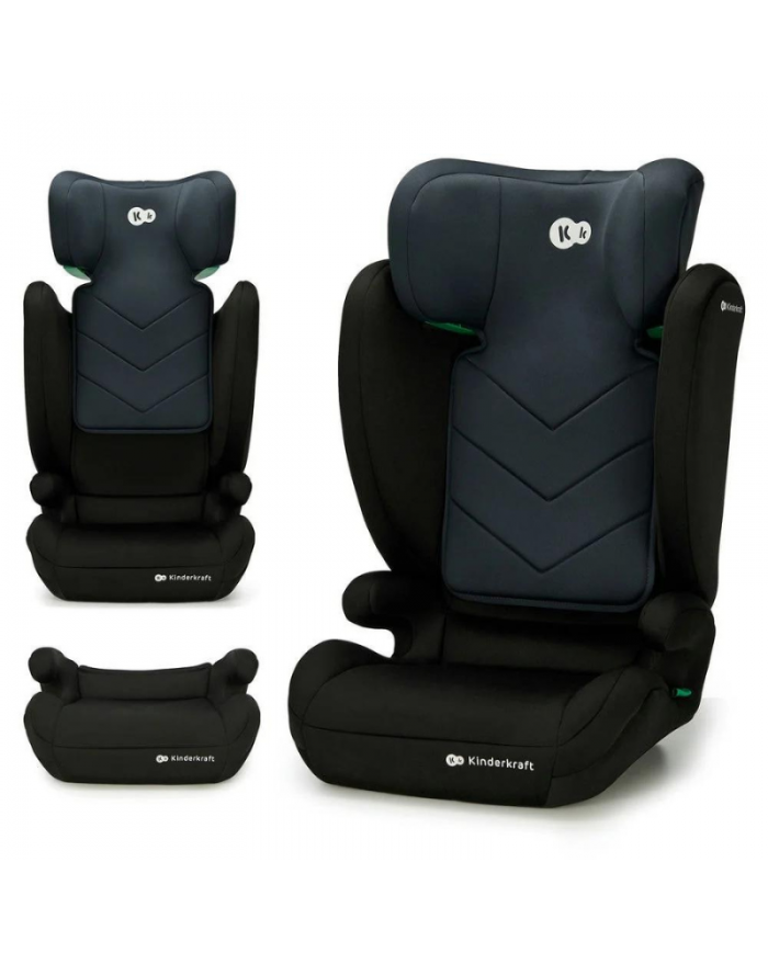 Kinderkraft Seggiolino Auto 2in1 I-SPARK i-Size Black