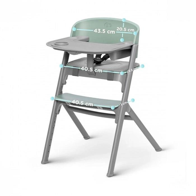 Kinderkraft Seggiolone pappa LIVY Olive Green