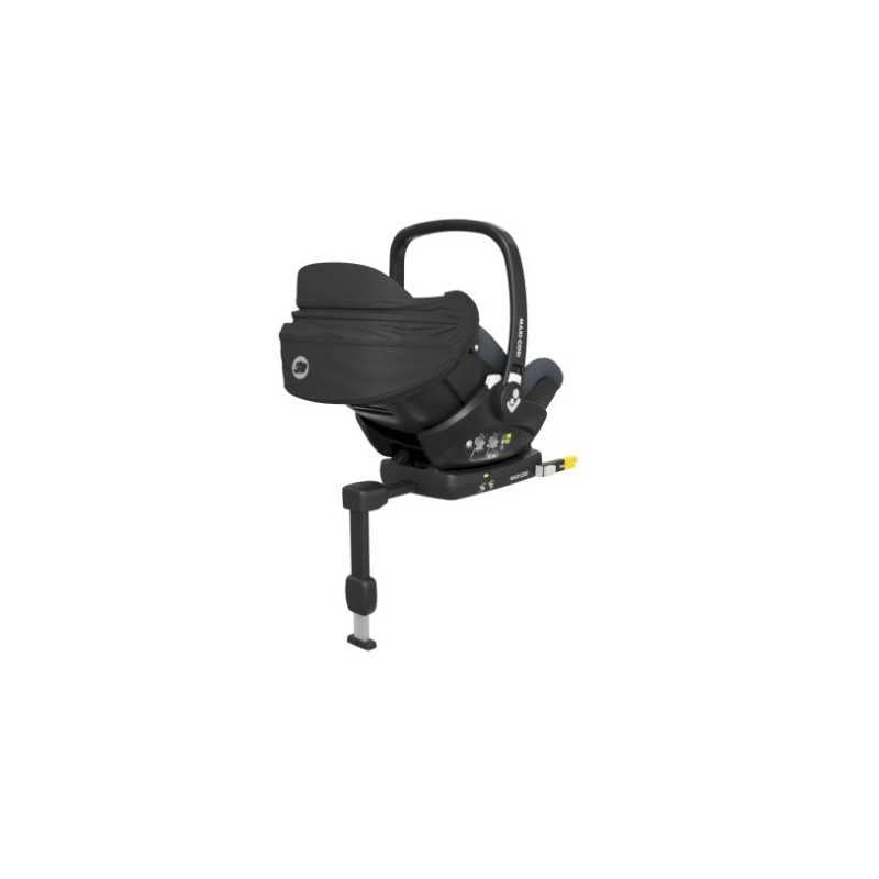 Maxi Cosi Seggiolino Auto Marble Essential Black Con Base Isofix + Dispositivo Antiabbandono in OMAGGIO
